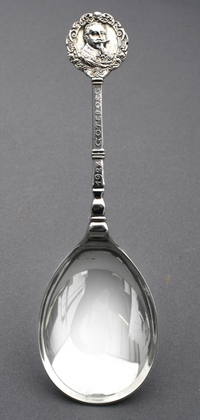Gustavus Adolphus Silver Spoon - 1923 Goteborg, CG Hallberg